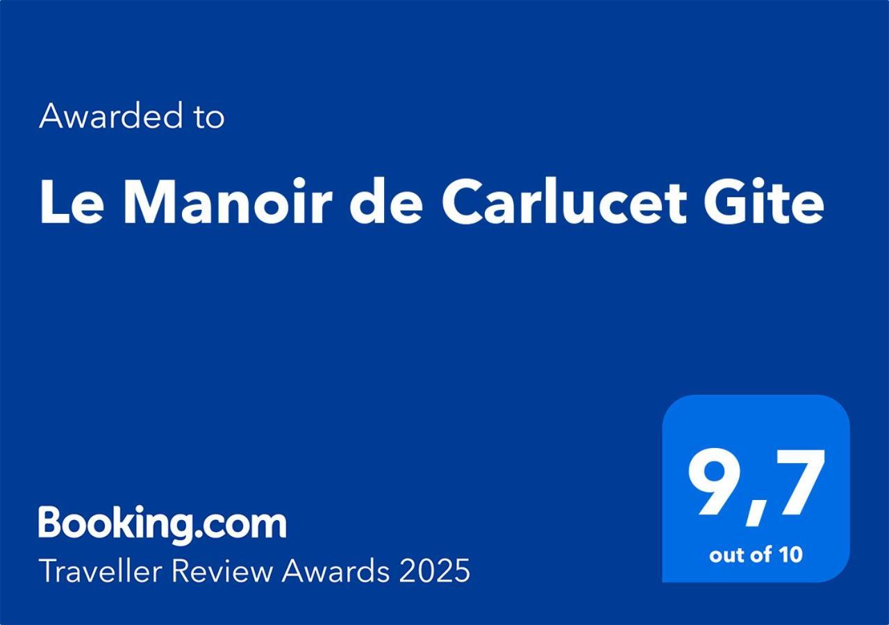 Le Manoir De Carlucet Gite Saint-Crepin-et-Carlucet Exterior photo